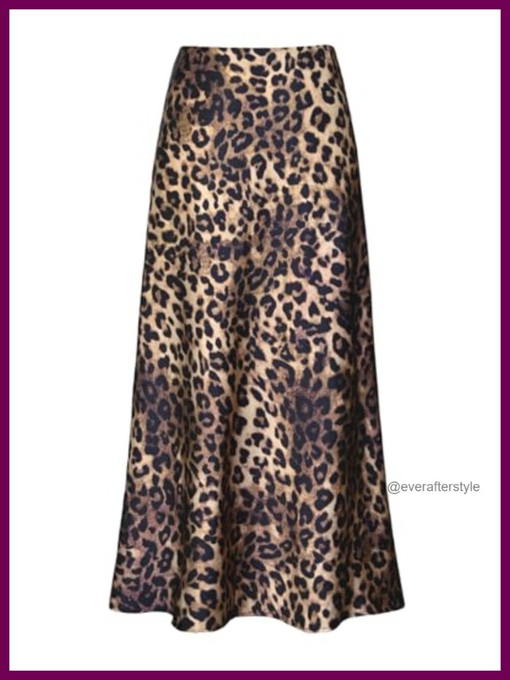 Satin High Waisted Maxi Skirt A-Line Long Flowy Formal Party